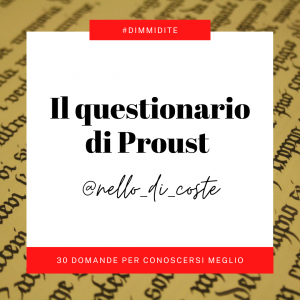 il questionario di proust
