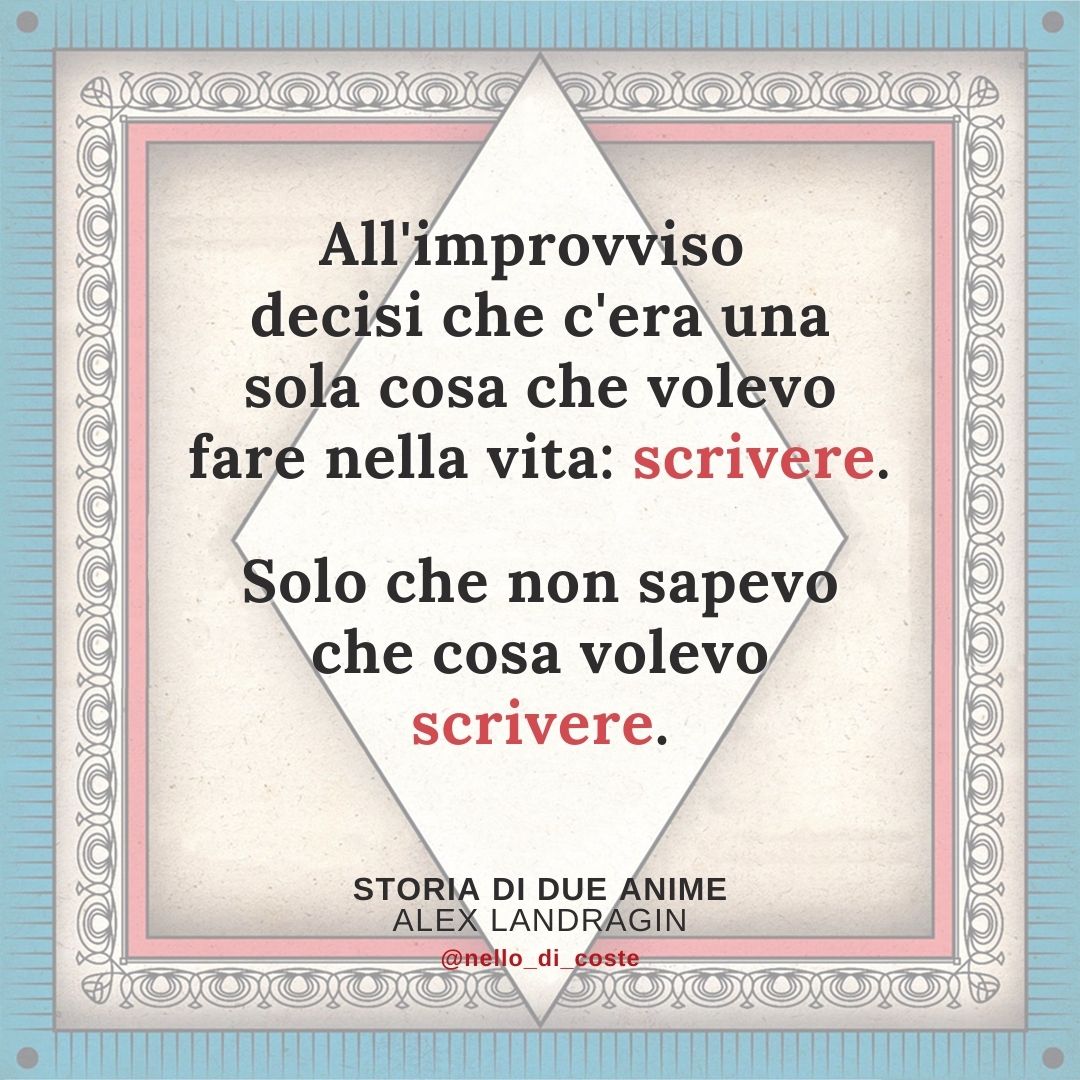 storia di due anime frasi